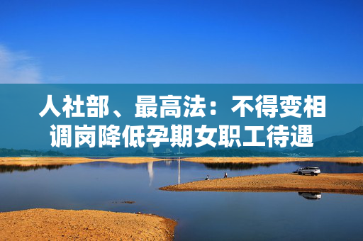 人社部、最高法：不得变相调岗降低孕期女职工待遇