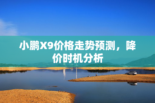 小鹏X9价格走势预测，降价时机分析