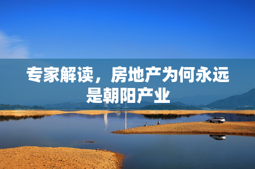 专家解读，房地产为何永远是朝阳产业