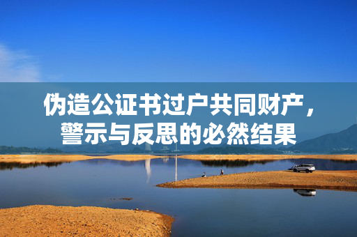 伪造公证书过户共同财产，警示与反思的必然结果