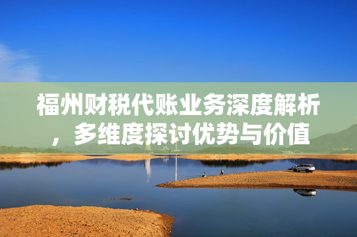 福州财税代账业务深度解析，多维度探讨优势与价值