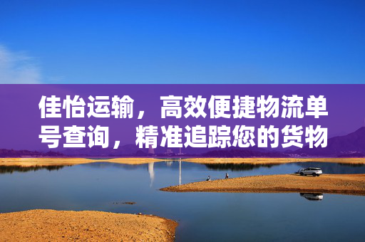 佳怡运输，高效便捷物流单号查询，精准追踪您的货物体验