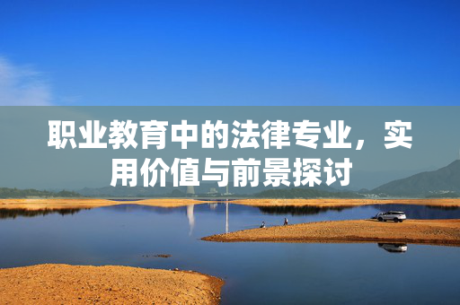职业教育中的法律专业，实用价值与前景探讨