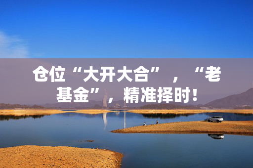 仓位“大开大合” ，“老基金”，精准择时！
