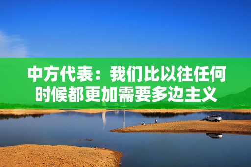 中方代表：我们比以往任何时候都更加需要多边主义