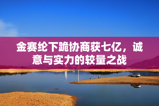 金赛纶下跪协商获七亿，诚意与实力的较量之战