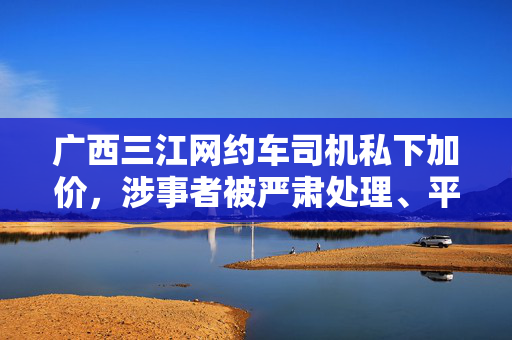 广西三江网约车司机私下加价，涉事者被严肃处理、平台被约谈
