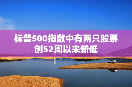 标普500指数中有两只股票创52周以来新低