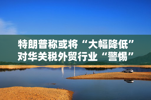 特朗普称或将“大幅降低”对华关税外贸行业“警惕”应对新兴市场成开拓方向