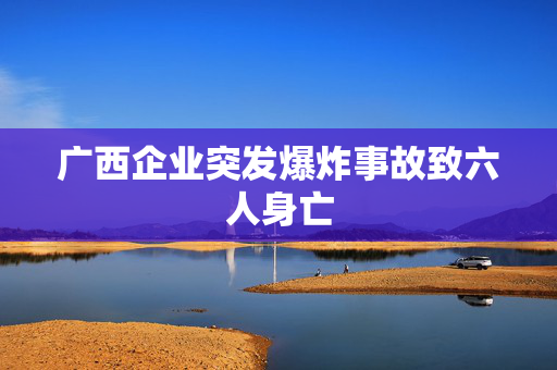 广西企业突发爆炸事故致六人身亡