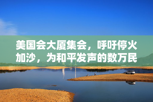 美国会大厦集会，呼吁停火加沙，为和平发声的数万民众呼声震天动地