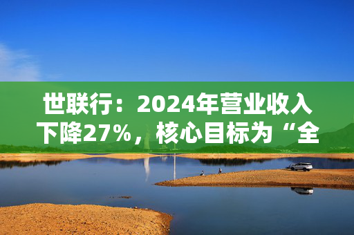 世联行：2024年营业收入下降27%，核心目标为“全面消除亏损公司和亏损项目”
