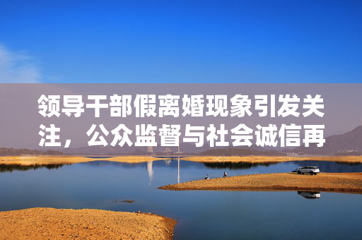 领导干部假离婚现象引发关注，公众监督与社会诚信再思考