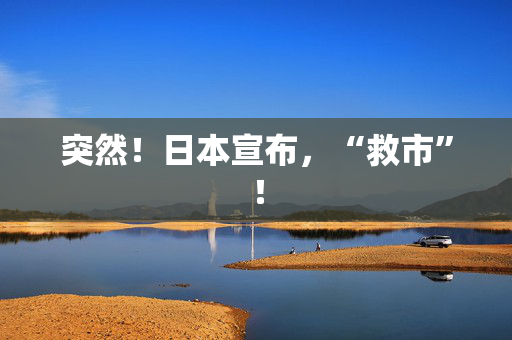 突然！日本宣布，“救市”！