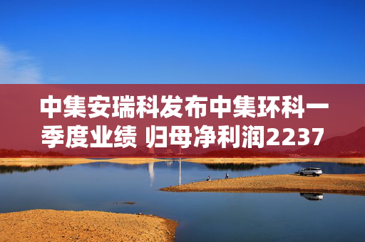 中集安瑞科发布中集环科一季度业绩 归母净利润2237.8万元