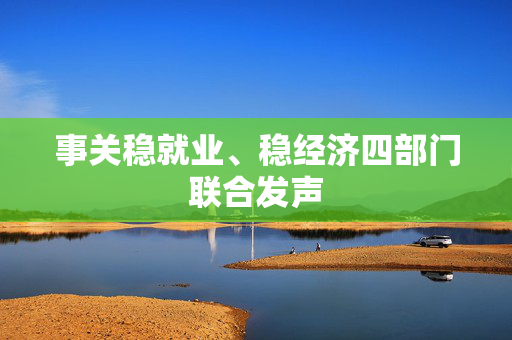 事关稳就业、稳经济四部门联合发声