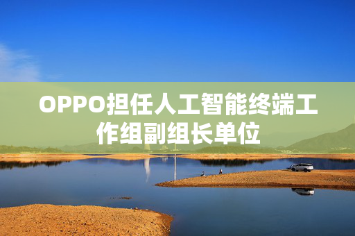 OPPO担任人工智能终端工作组副组长单位