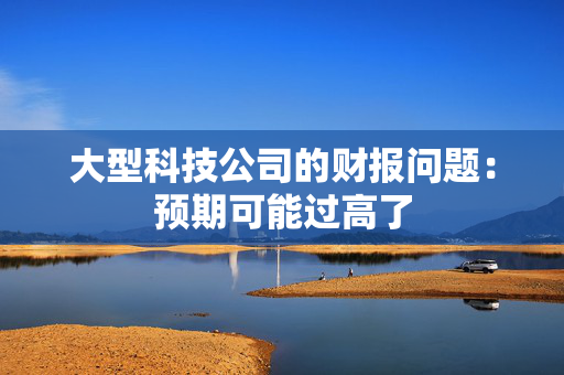大型科技公司的财报问题：预期可能过高了