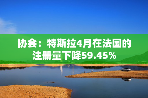 协会：特斯拉4月在法国的注册量下降59.45%