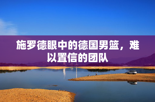 施罗德眼中的德国男篮，难以置信的团队