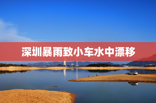 深圳暴雨致小车水中漂移
