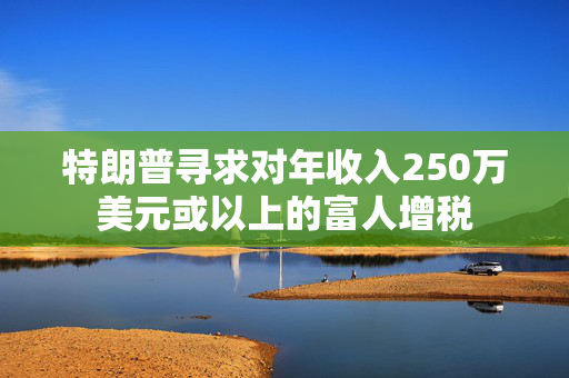 特朗普寻求对年收入250万美元或以上的富人增税