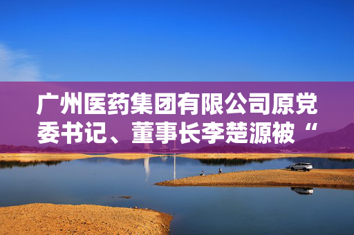 广州医药集团有限公司原党委书记、董事长李楚源被“双开”