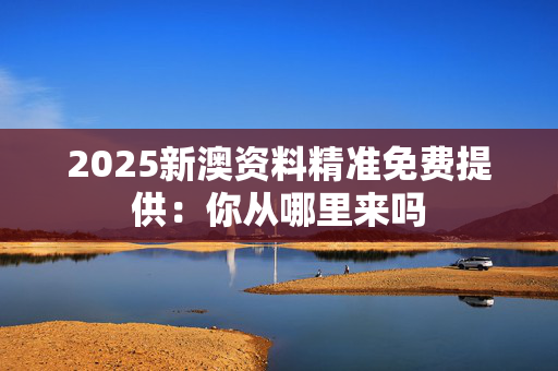 2025新澳资料精准免费提供：你从哪里来吗