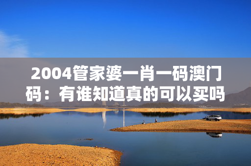 2004管家婆一肖一码澳门码：有谁知道真的可以买吗