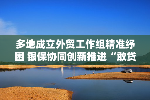 多地成立外贸工作组精准纾困 银保协同创新推进“敢贷愿贷会贷”