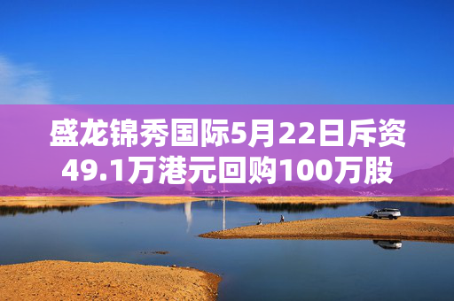 盛龙锦秀国际5月22日斥资49.1万港元回购100万股