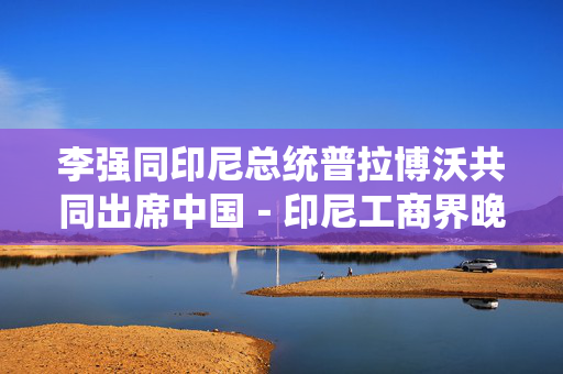 李强同印尼总统普拉博沃共同出席中国－印尼工商界晚宴并致辞