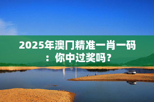 2025年澳冂精准一肖一码：你中过奖吗？