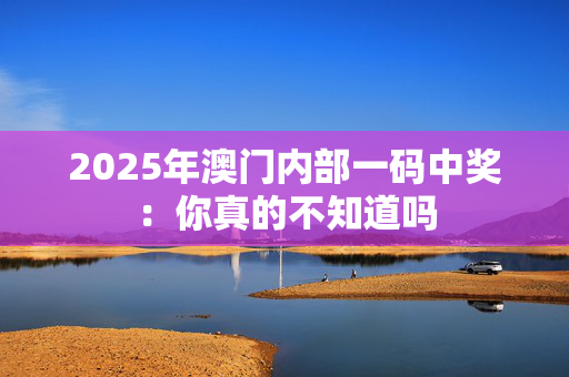 2025年澳门内部一码中奖：你真的不知道吗