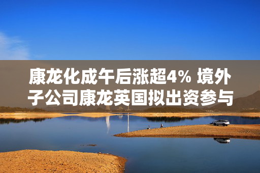 康龙化成午后涨超4% 境外子公司康龙英国拟出资参与境外股权投资基金
