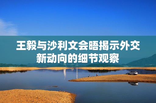 王毅与沙利文会晤揭示外交新动向的细节观察