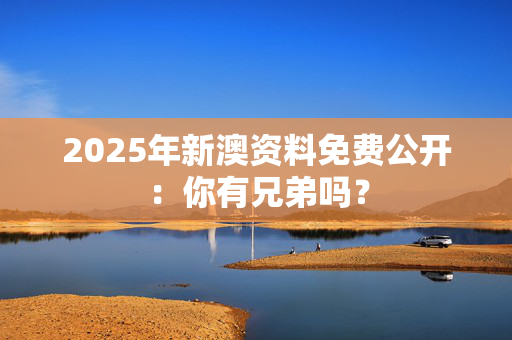 2025年新澳资料免费公开：你有兄弟吗？