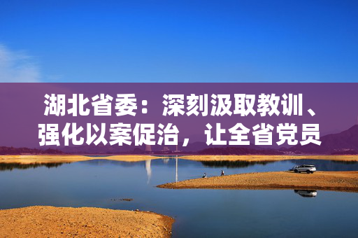 湖北省委：深刻汲取教训、强化以案促治，让全省党员干部受警醒知敬畏守底线