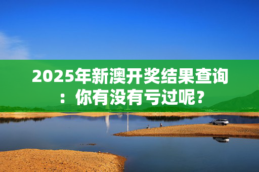 2025年新澳开奖结果查询：你有没有亏过呢？