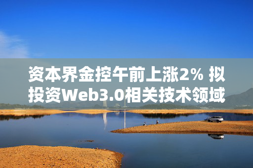 资本界金控午前上涨2% 拟投资Web3.0相关技术领域