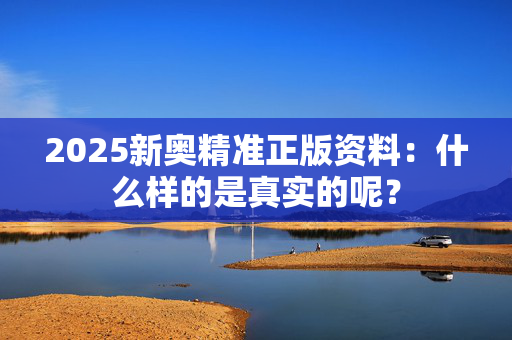 2025新奥精准正版资料：什么样的是真实的呢？