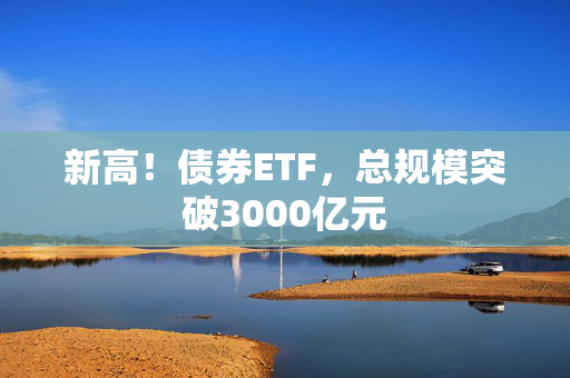新高！债券ETF，总规模突破3000亿元