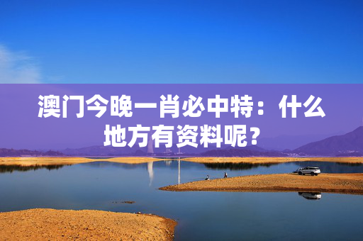 澳门今晚一肖必中特：什么地方有资料呢？
