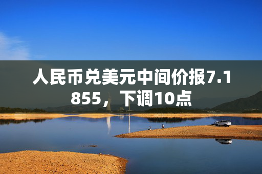 人民币兑美元中间价报7.1855，下调10点