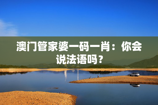 澳门管家婆一码一肖：你会说法语吗？