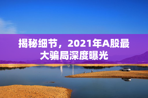 揭秘细节，2021年A股最大骗局深度曝光