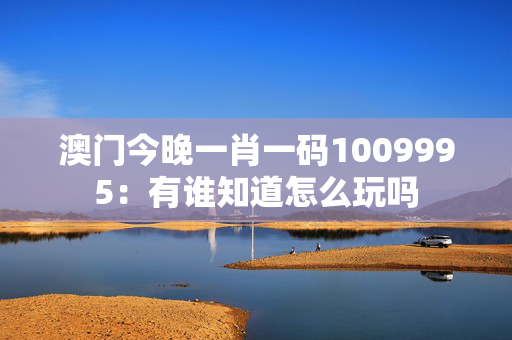澳门今晚一肖一码1009995：有谁知道怎么玩吗