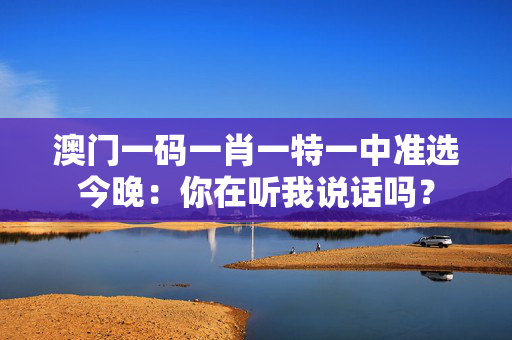 澳门一码一肖一特一中准选今晚：你在听我说话吗？