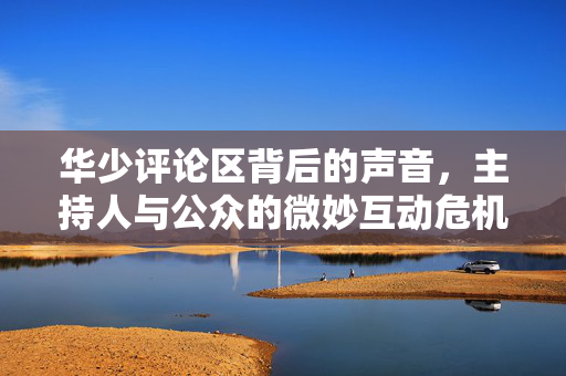 华少评论区背后的声音，主持人与公众的微妙互动危机