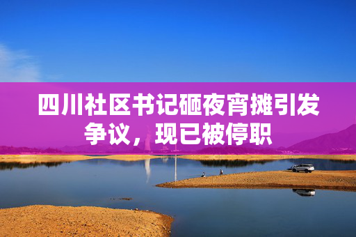 四川社区书记砸夜宵摊引发争议，现已被停职